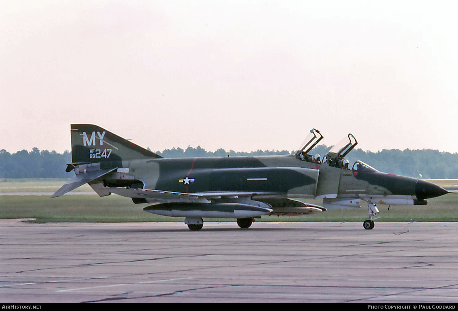 Aircraft Photo of 69-0247 / AF69-247 | McDonnell Douglas F-4E Phantom II | USA - Air Force | AirHistory.net #659795