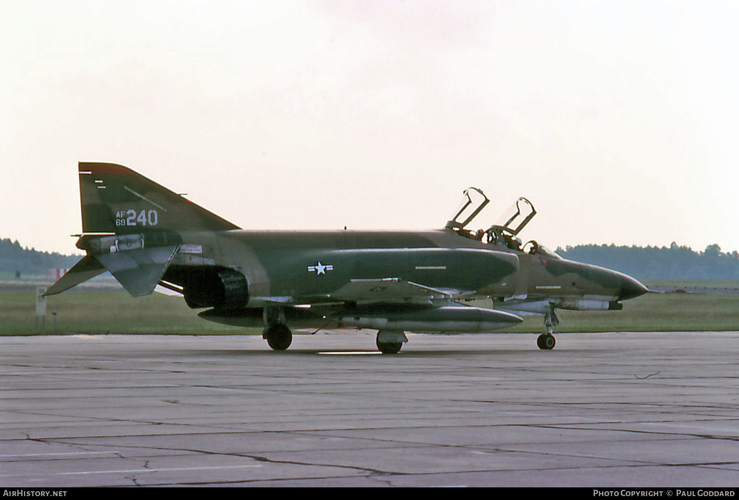 Aircraft Photo of 69-0240 / AF69-240 | McDonnell Douglas F-4E Phantom II | USA - Air Force | AirHistory.net #659803