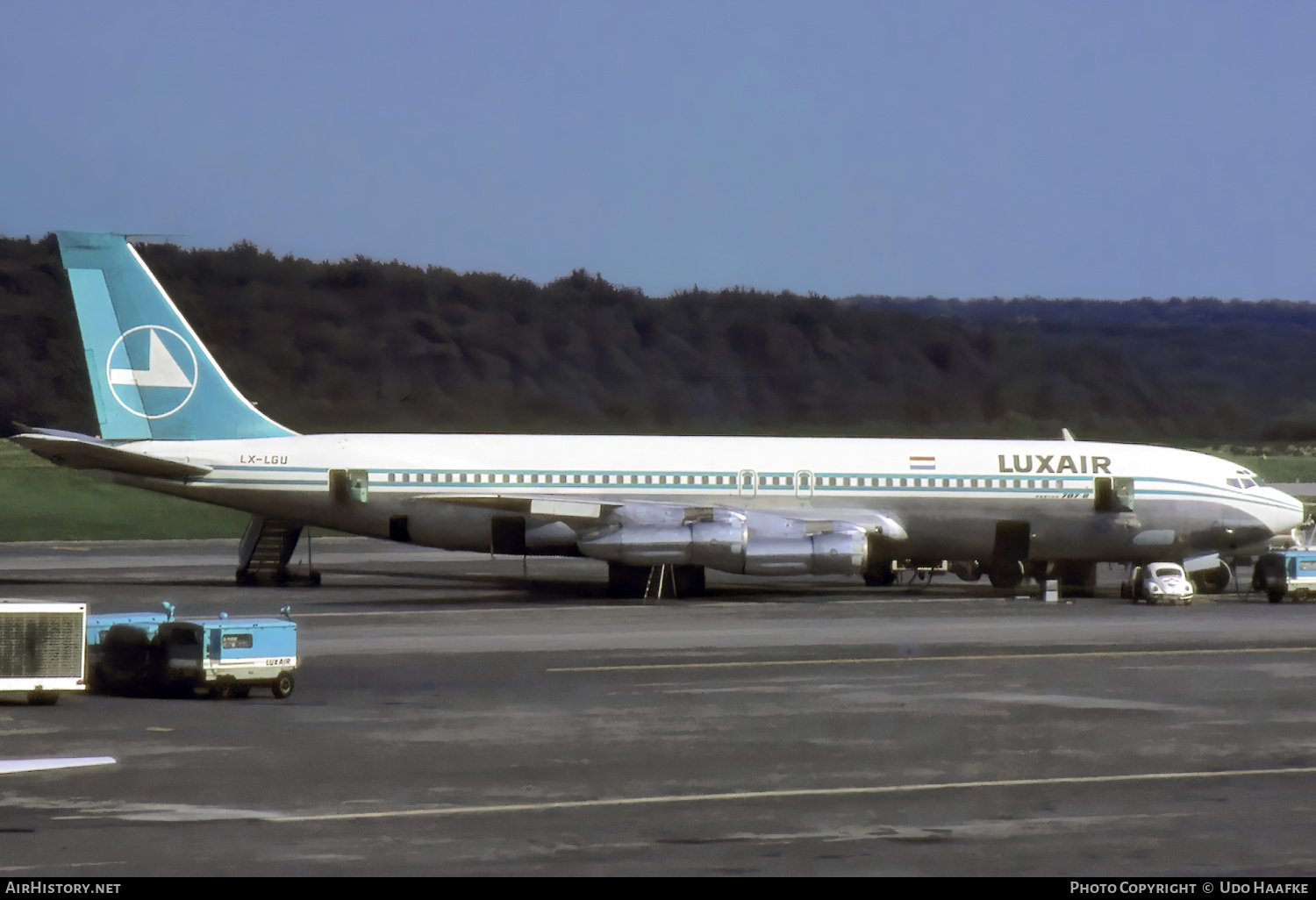 Aircraft Photo of LX-LGU | Boeing 707-344B | Luxair | AirHistory.net #659835