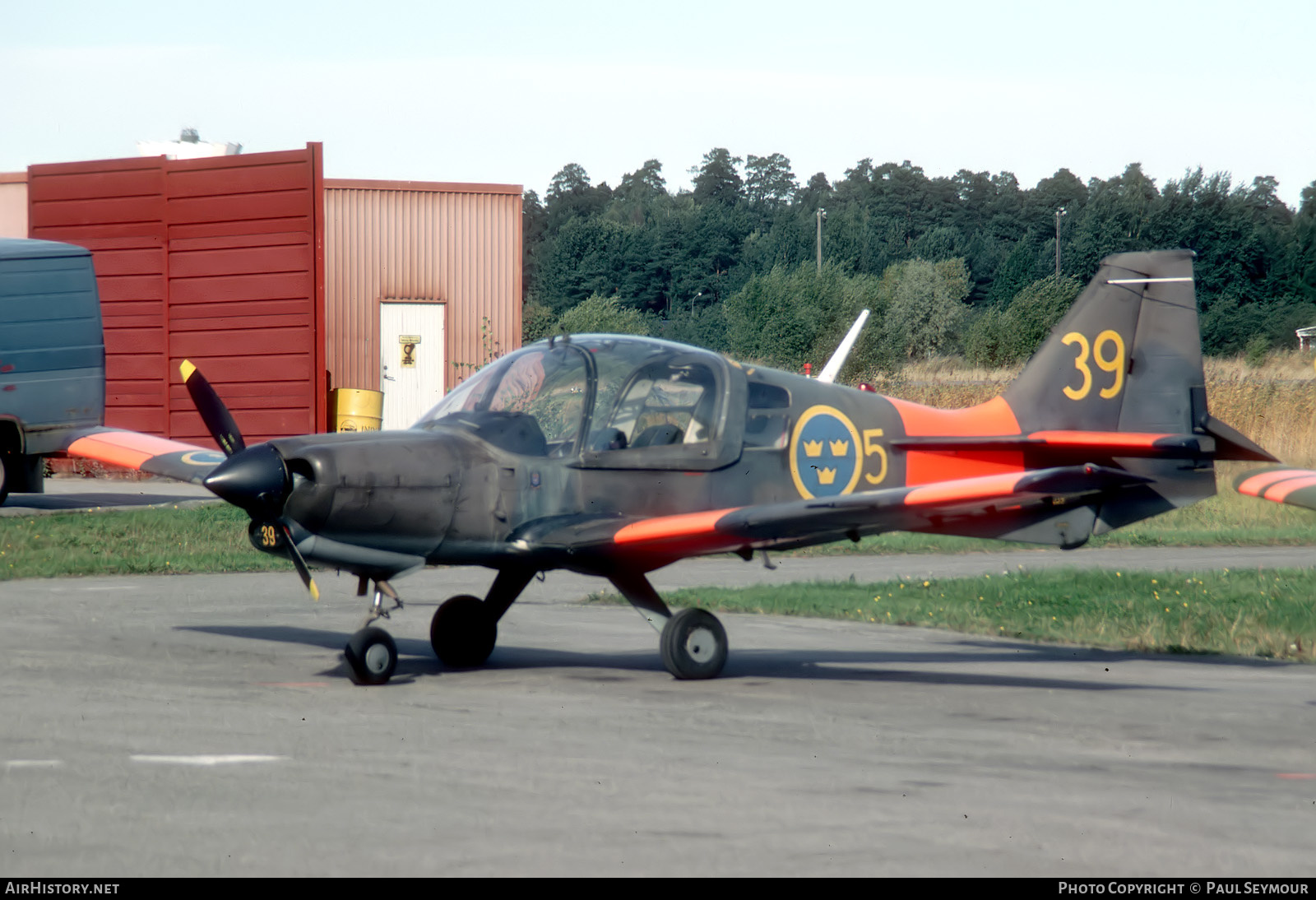Aircraft Photo of 61039 | Scottish Aviation Sk 61D Bulldog | Sweden - Air Force | AirHistory.net #659842