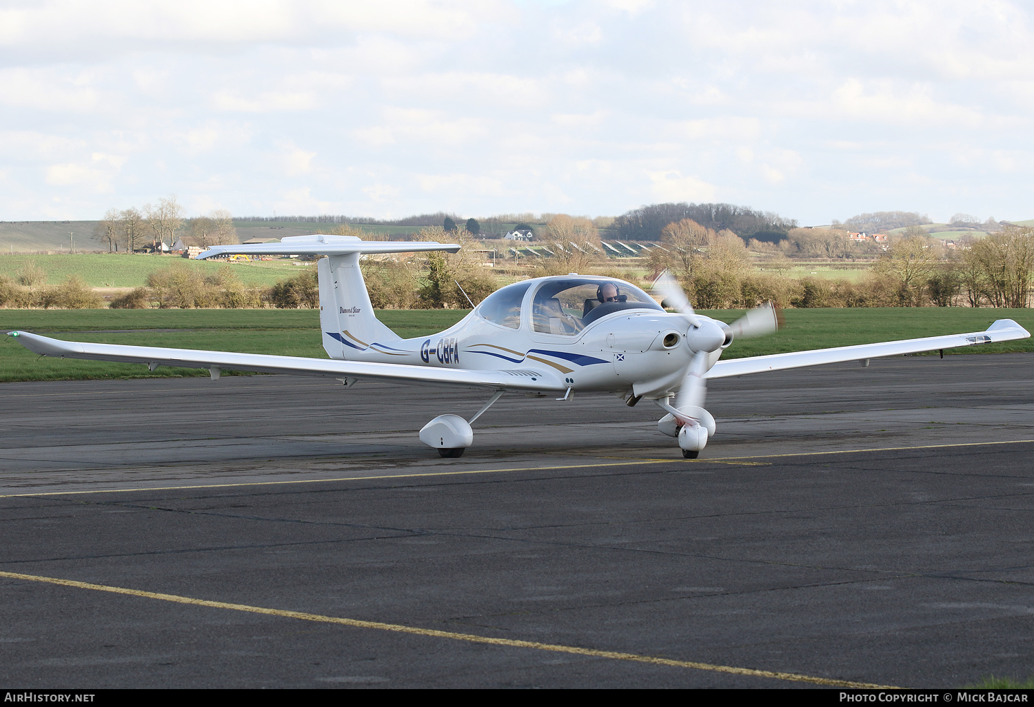 Aircraft Photo of G-CBFA | Diamond DA40 Diamond Star | AirHistory.net #659844