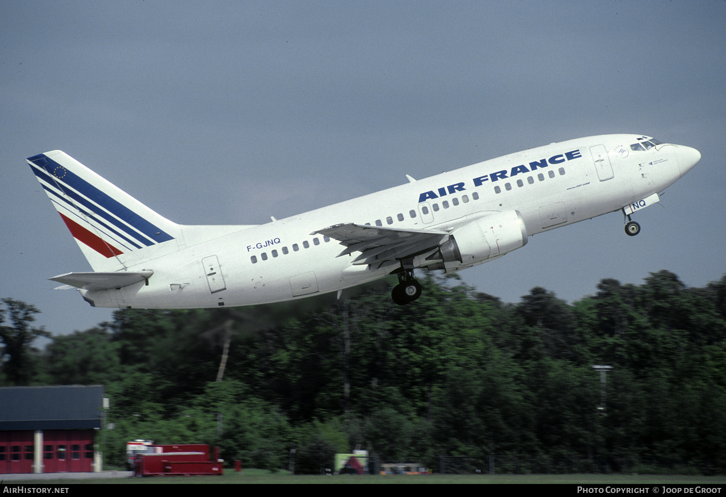 Aircraft Photo of F-GJNQ | Boeing 737-5H6 | Air France | AirHistory.net #659858