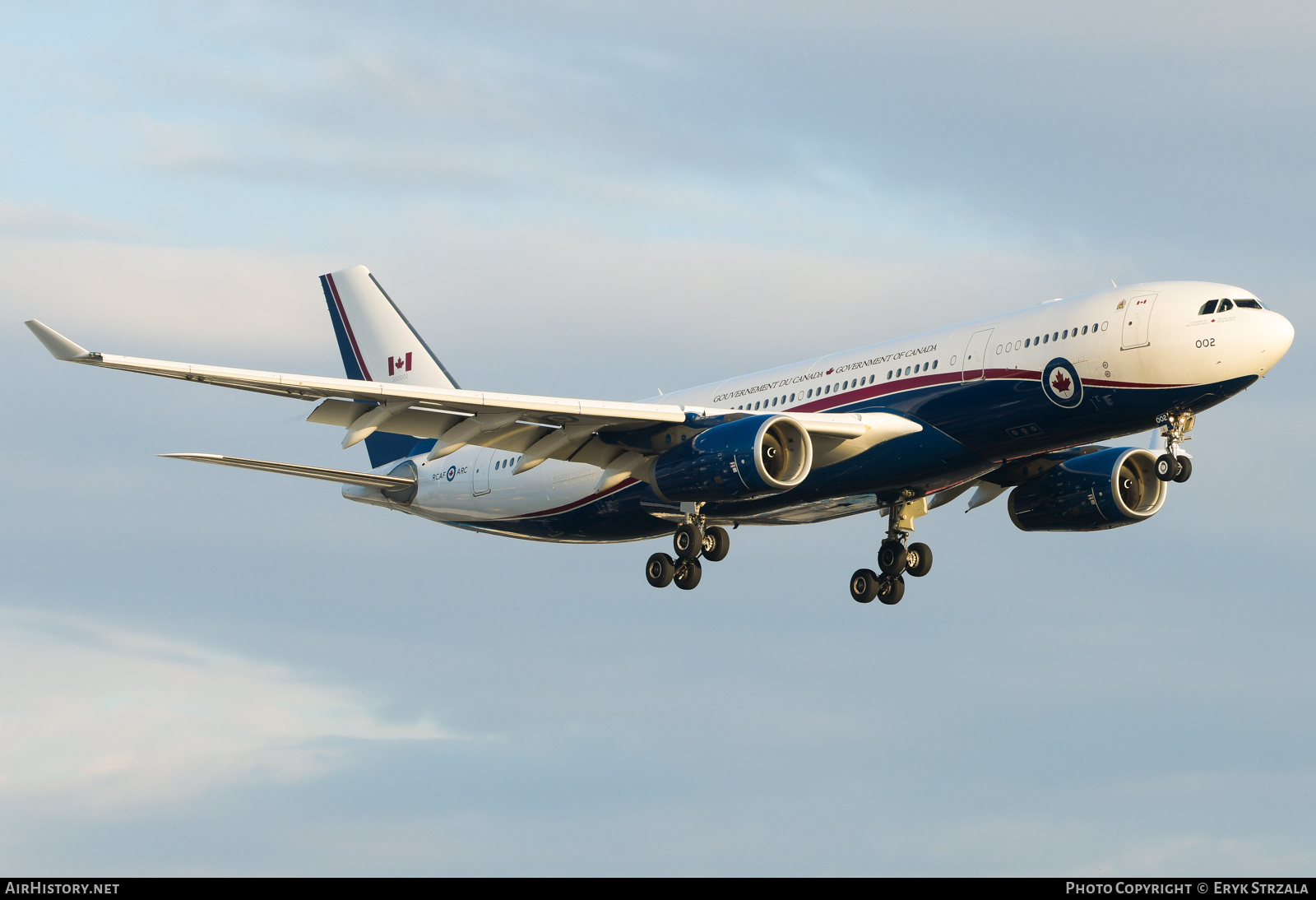 Aircraft Photo of 330002 / 002 | Airbus CC-330 Husky (A330-243MRTT) | Canada - Air Force | AirHistory.net #659864