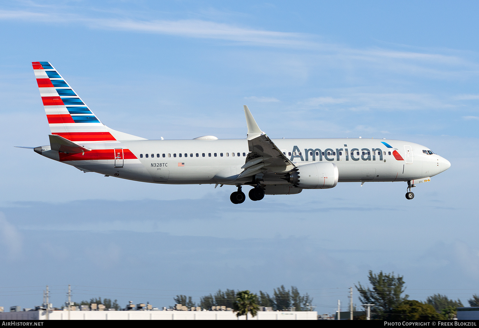 Aircraft Photo of N328TC | Boeing 737-8 Max 8 | American Airlines | AirHistory.net #659877