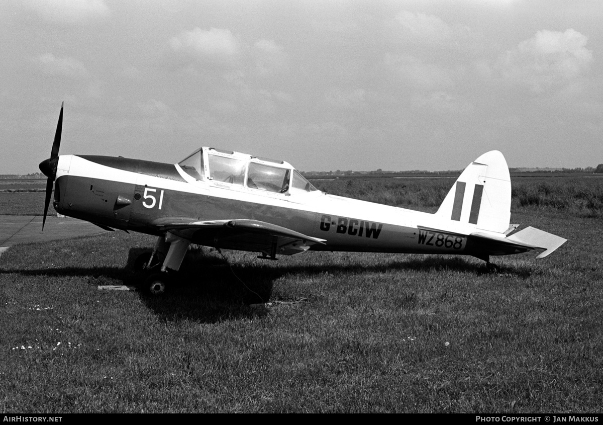 Aircraft Photo of G-BCIW / WZ868 | De Havilland DHC-1 Chipmunk Mk22 | AirHistory.net #659879