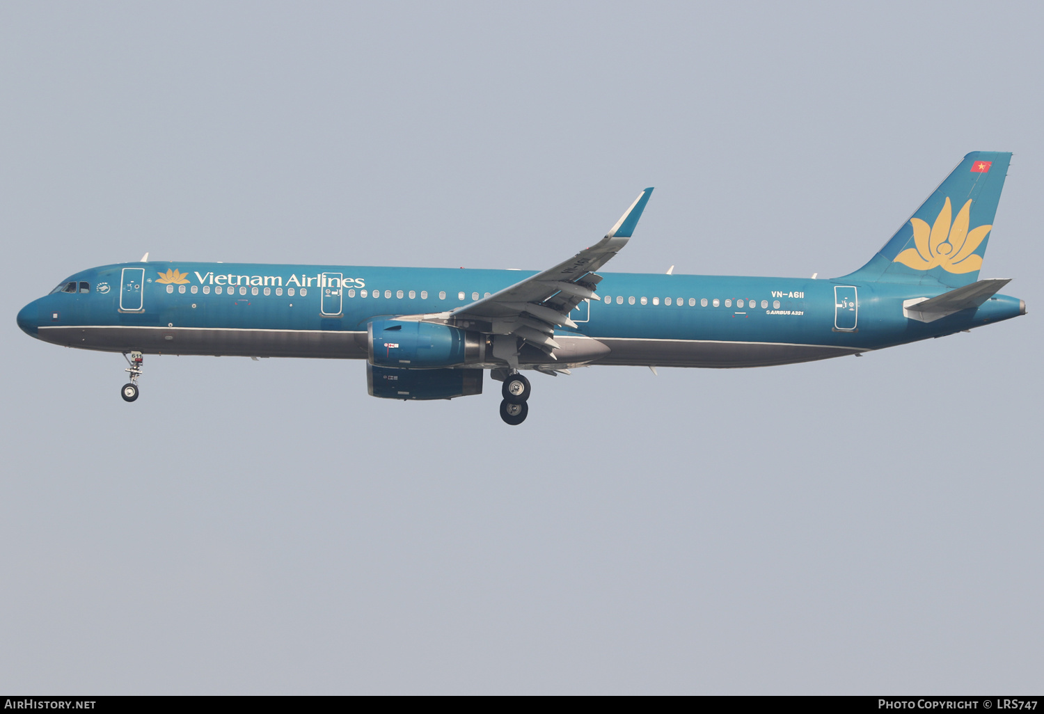 Aircraft Photo of VN-A611 | Airbus A321-231 | Vietnam Airlines | AirHistory.net #659889