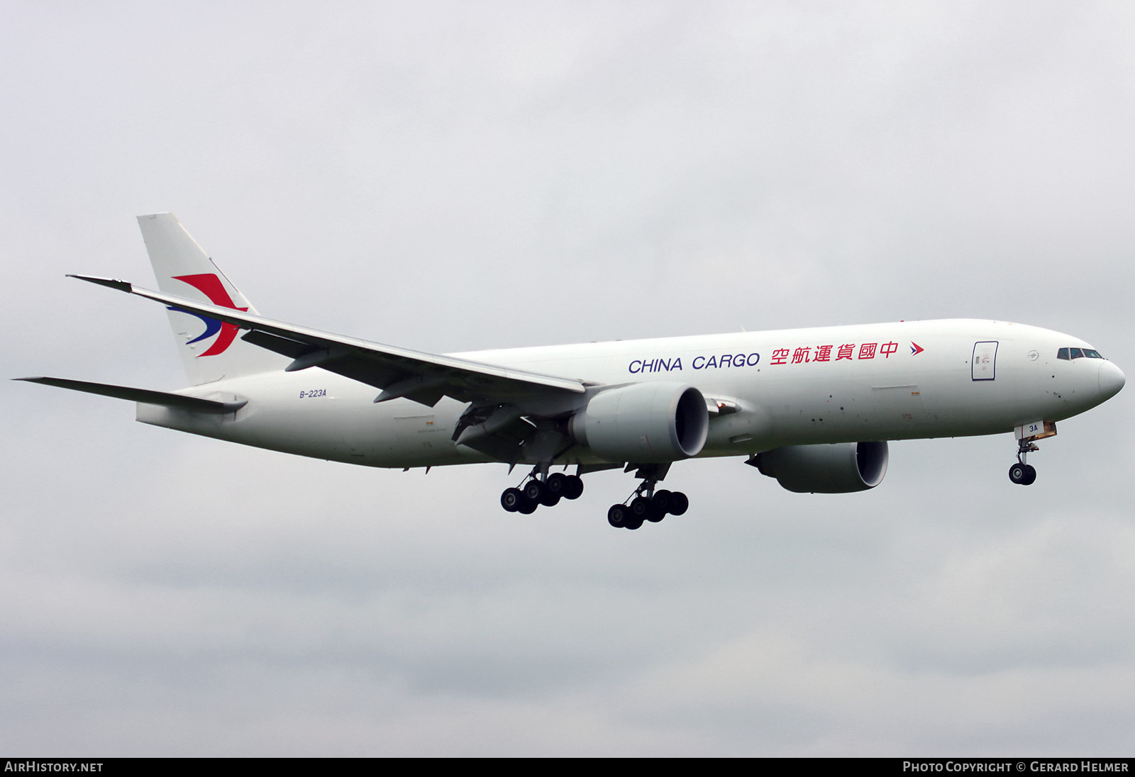 Aircraft Photo of B-223A | Boeing 777-F | China Cargo Airlines | AirHistory.net #659894