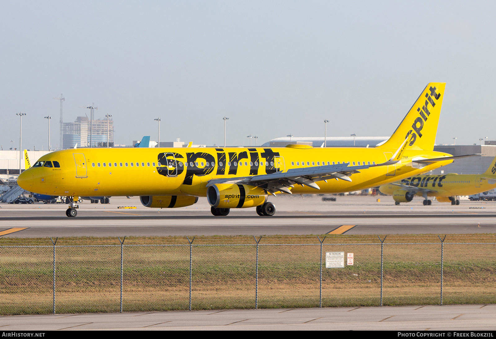 Aircraft Photo of N667NK | Airbus A321-231 | Spirit Airlines | AirHistory.net #659898