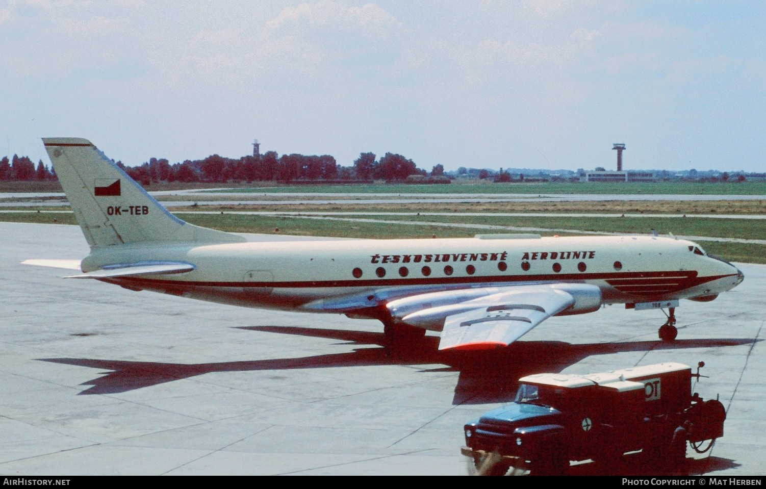 Aircraft Photo of OK-TEB | Tupolev Tu-124V | ČSA - Československé Aerolinie - Czechoslovak Airlines | AirHistory.net #659914