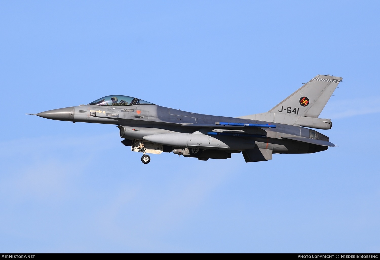 Aircraft Photo of J-641 | General Dynamics F-16AM Fighting Falcon | Netherlands - Air Force | AirHistory.net #659924
