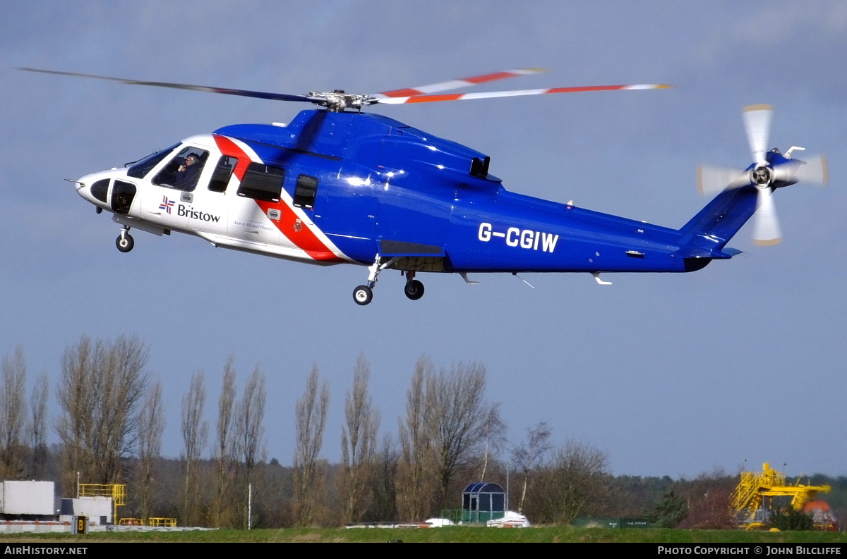 Aircraft Photo of G-CGIW | Sikorsky S-76C | Bristow Helicopters | AirHistory.net #659944