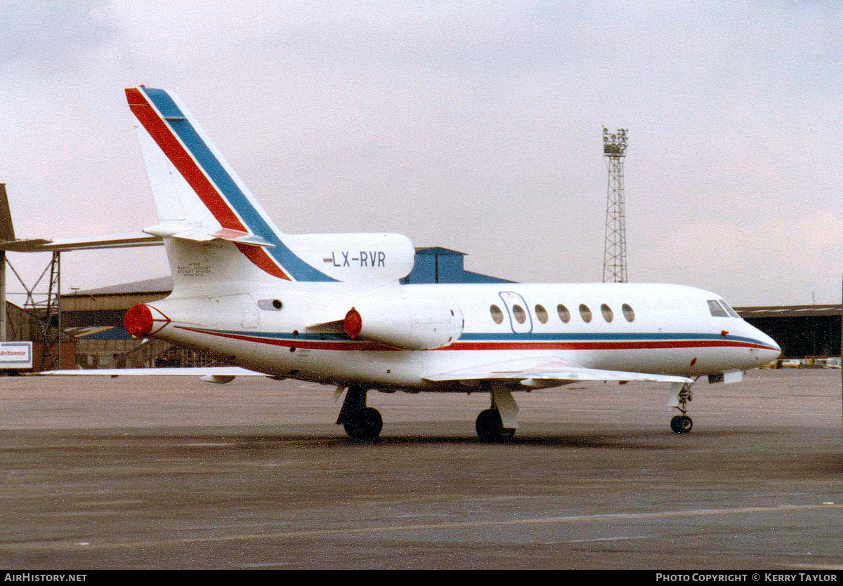 Aircraft Photo of LX-RVR | Dassault Falcon 50 | AirHistory.net #659955