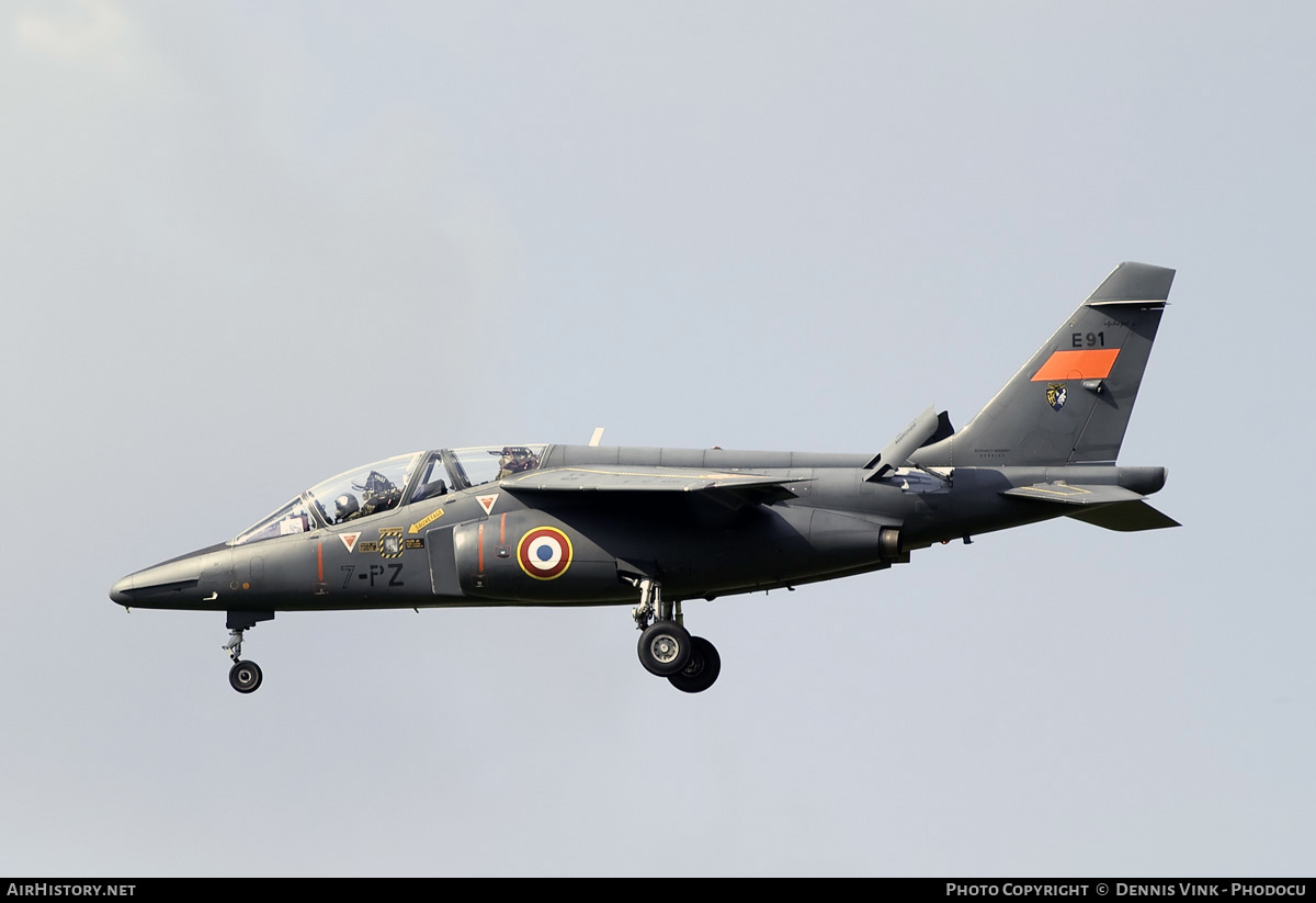 Aircraft Photo of E91 | Dassault-Dornier Alpha Jet E | France - Air Force | AirHistory.net #659962