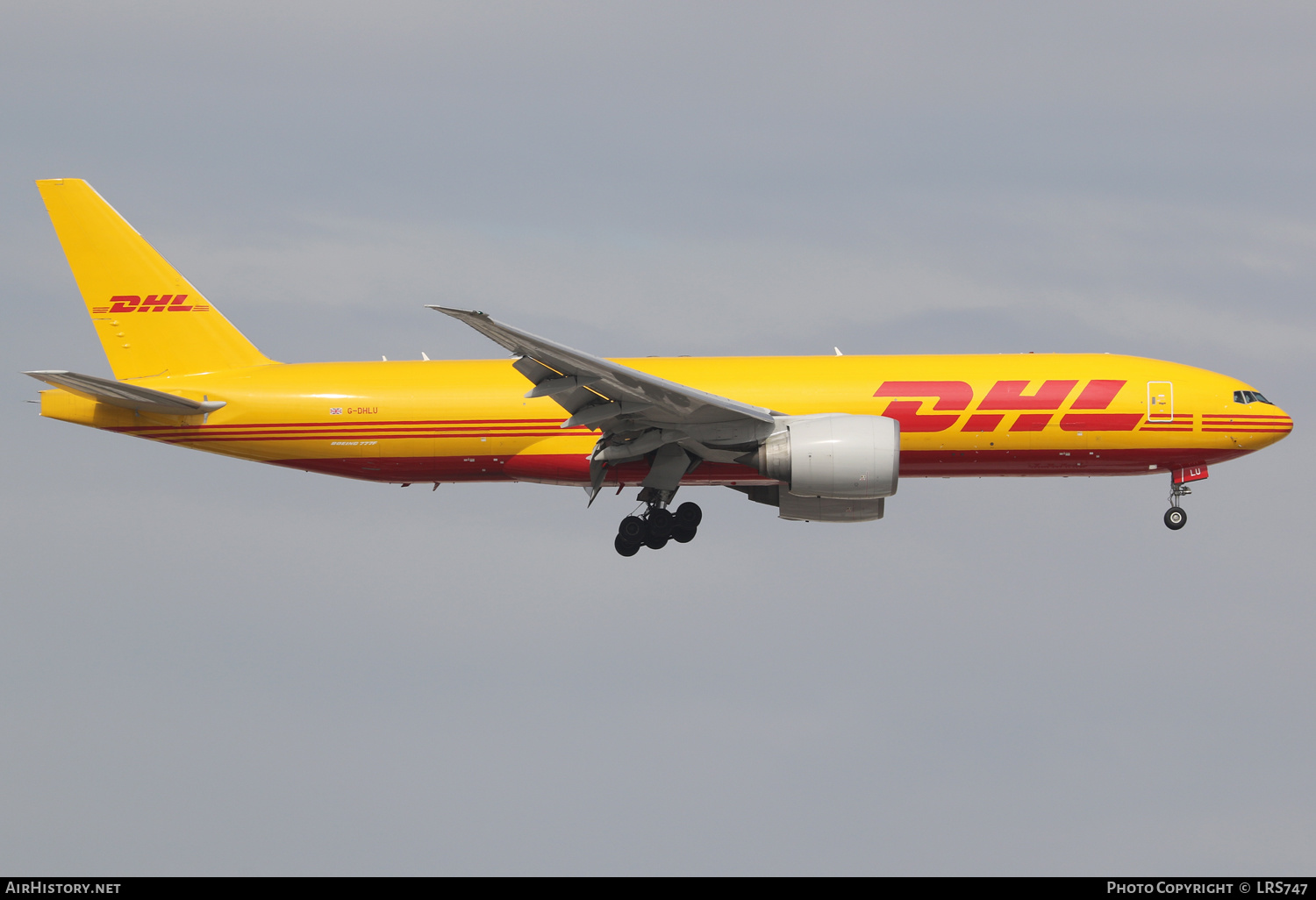 Aircraft Photo of G-DHLU | Boeing 777-F6N | DHL International | AirHistory.net #659966
