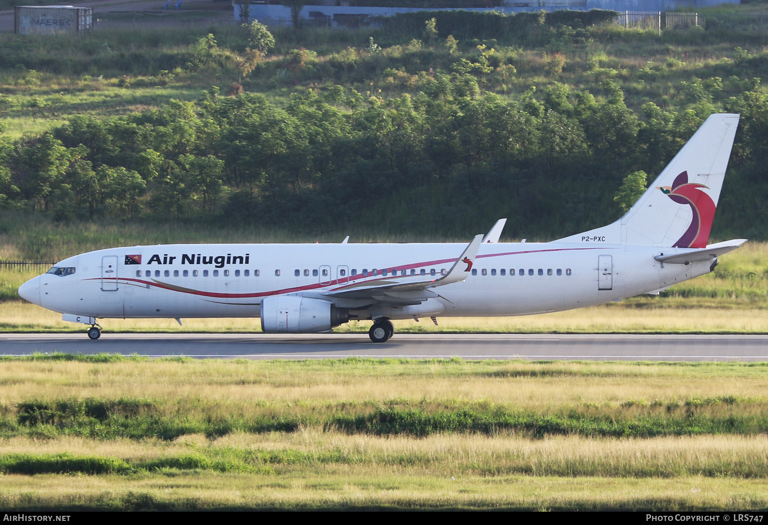 Aircraft Photo of P2-PXC | Boeing 737-86Q | Air Niugini | AirHistory.net #659982
