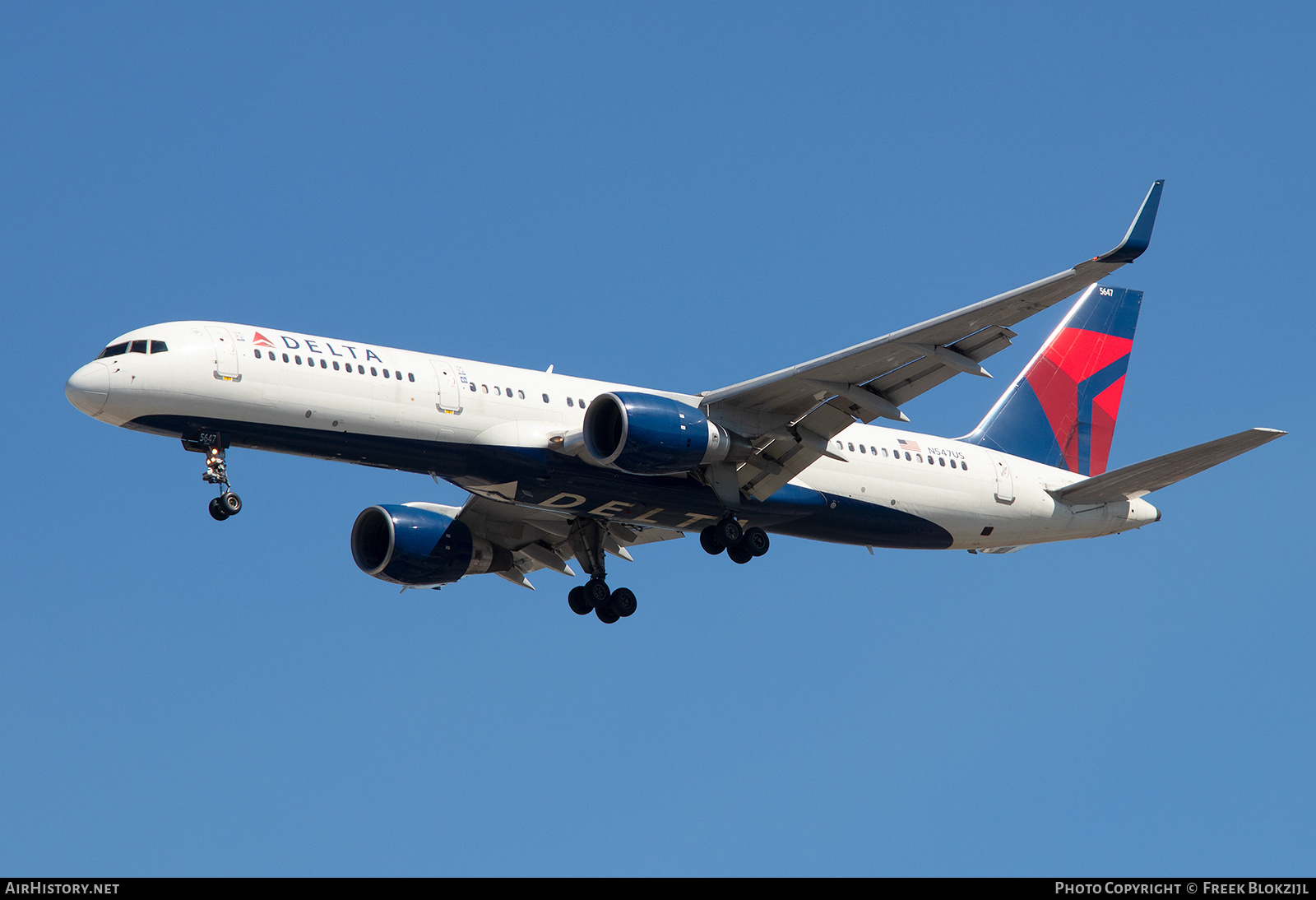 Aircraft Photo of N547US | Boeing 757-251 | Delta Air Lines | AirHistory.net #659992