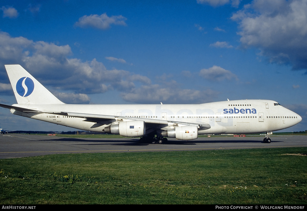 Aircraft Photo of F-GCBB | Boeing 747-228BM | Sabena | AirHistory.net #659995