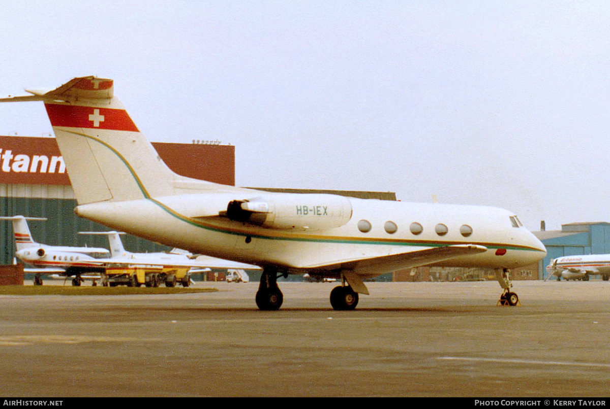 Aircraft Photo of HB-IEX | Grumman American G-1159 Gulfstream II | AirHistory.net #660024