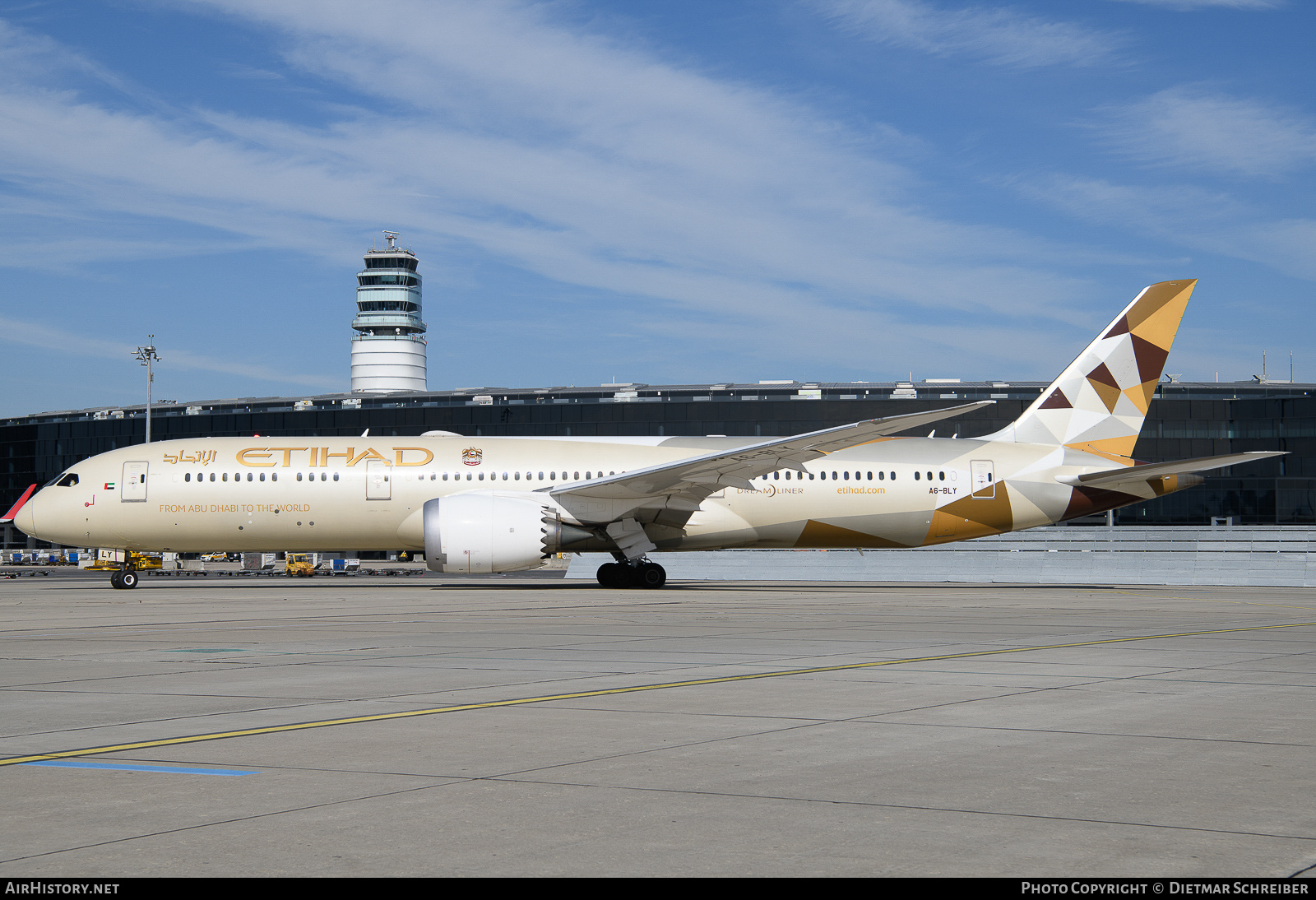 Aircraft Photo of A6-BLY | Boeing 787-9 Dreamliner | Etihad Airways | AirHistory.net #660030