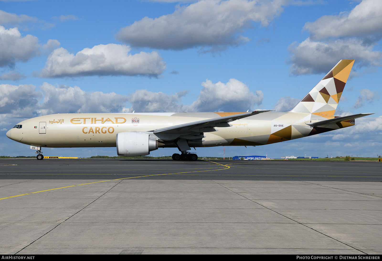 Aircraft Photo of A6-DDE | Boeing 777-FFX | Etihad Airways Cargo | AirHistory.net #660040