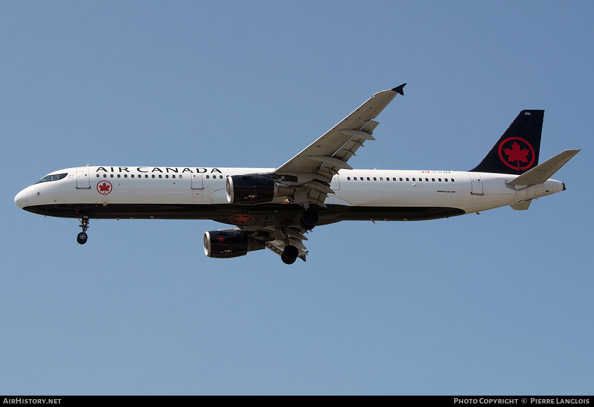 Aircraft Photo of C-GJVX | Airbus A321-211 | Air Canada | AirHistory.net #660045