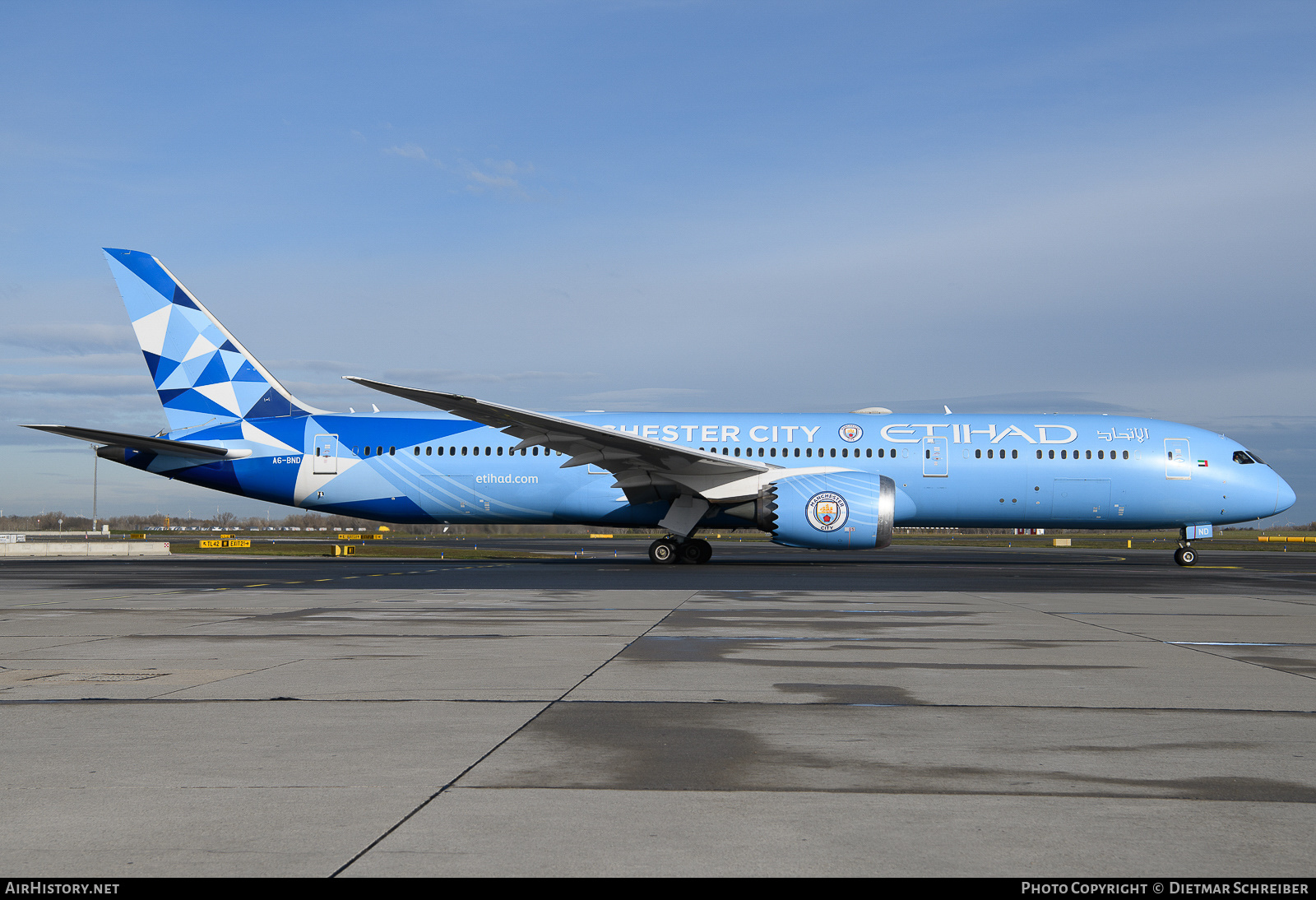 Aircraft Photo of A6-BND | Boeing 787-9 Dreamliner | Etihad Airways | AirHistory.net #660057