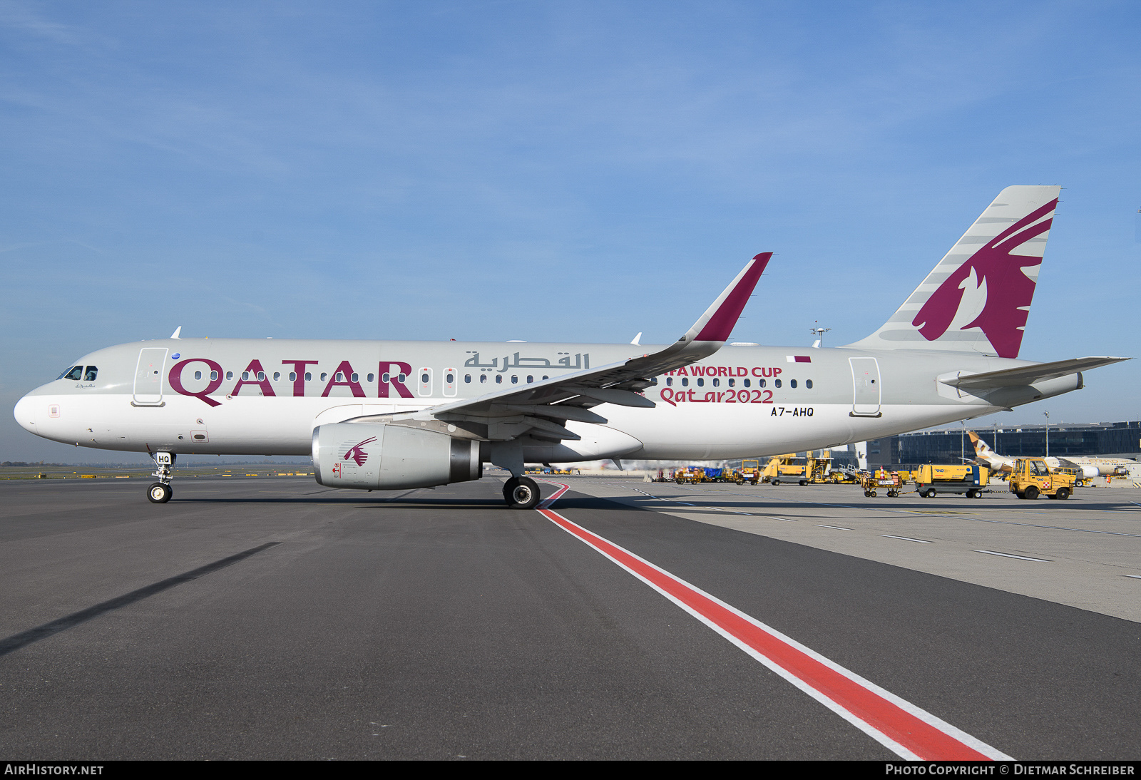 Aircraft Photo of A7-AHQ | Airbus A320-232 | Qatar Airways | AirHistory.net #660060