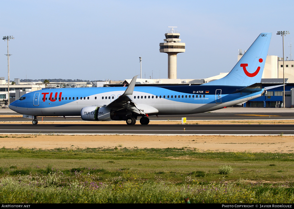 Aircraft Photo of D-ATUK | Boeing 737-8K5 | TUI | AirHistory.net #660070