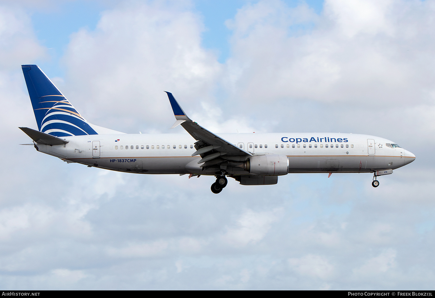 Aircraft Photo of HP-1837CMP | Boeing 737-8V3 | Copa Airlines | AirHistory.net #660077