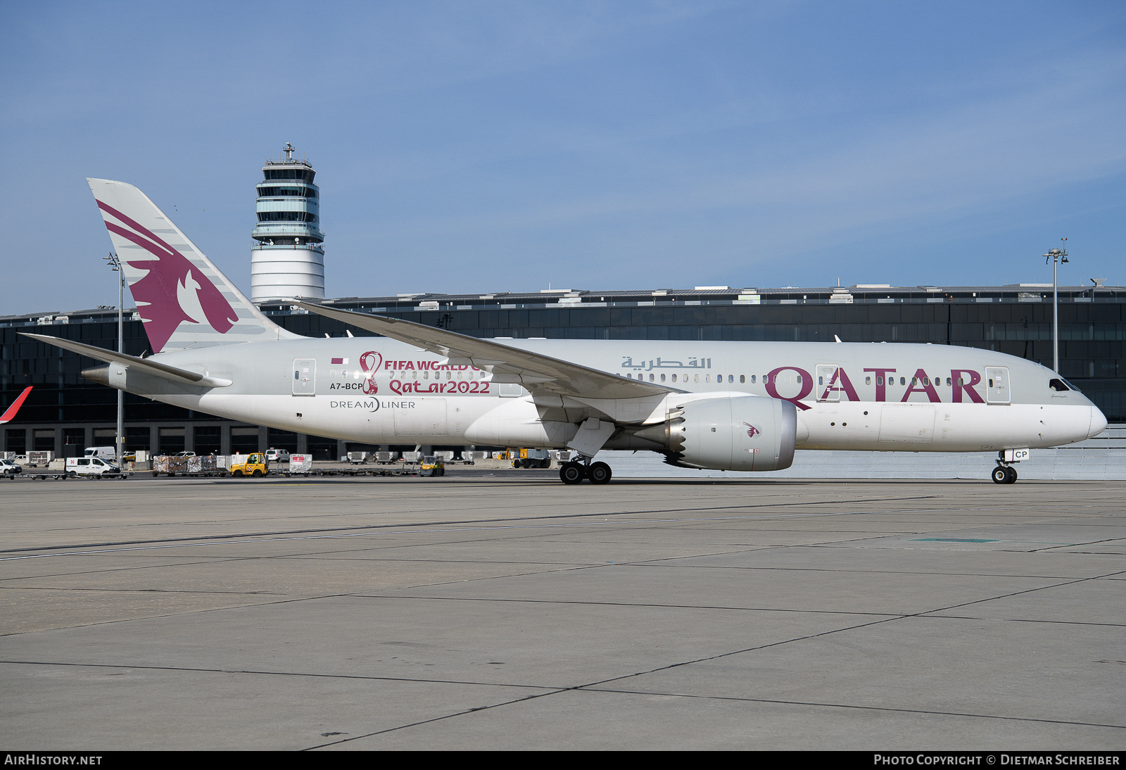 Aircraft Photo of A7-BCP | Boeing 787-8 Dreamliner | Qatar Airways | AirHistory.net #660088