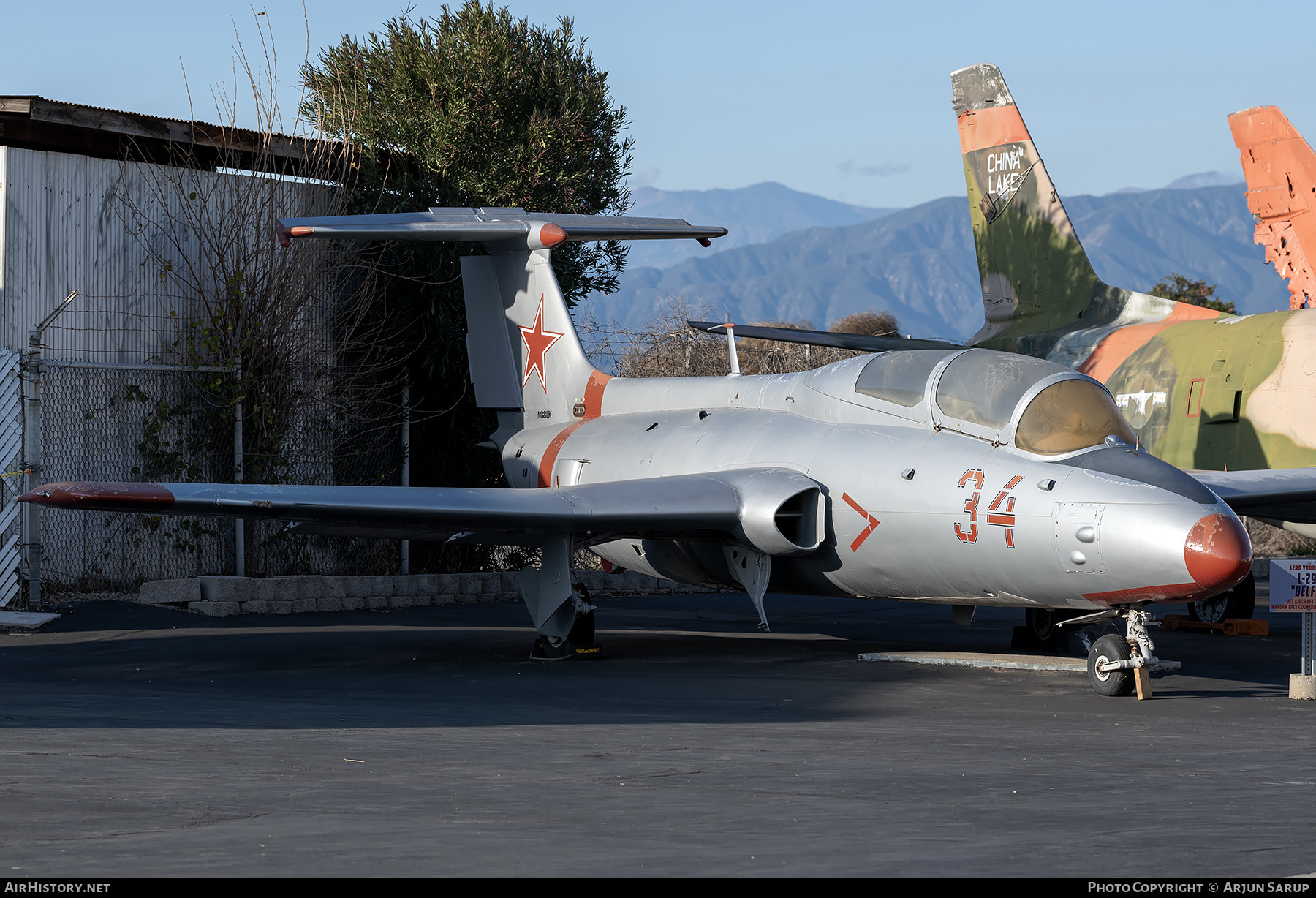 Aircraft Photo of N88LK / 34 red | Aero L-29A Delfin Akrobat | Russia - Air Force | AirHistory.net #660107