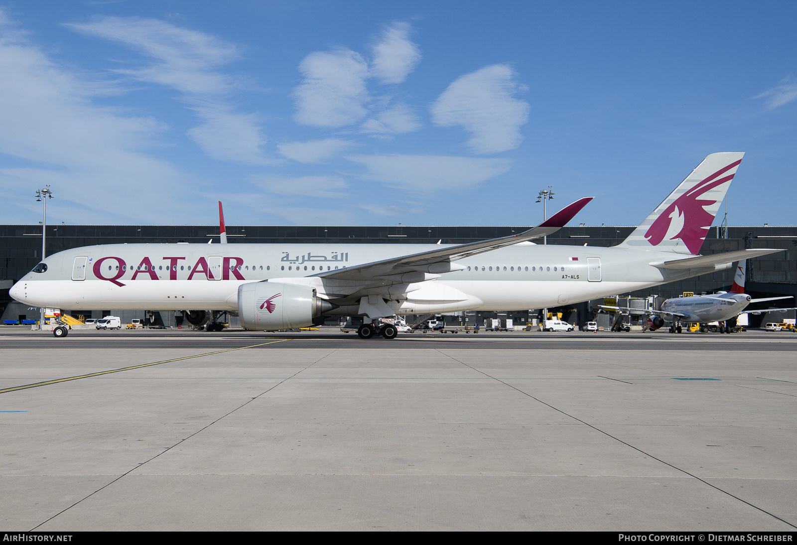Aircraft Photo of A7-ALS | Airbus A350-941 | Qatar Airways | AirHistory.net #660115