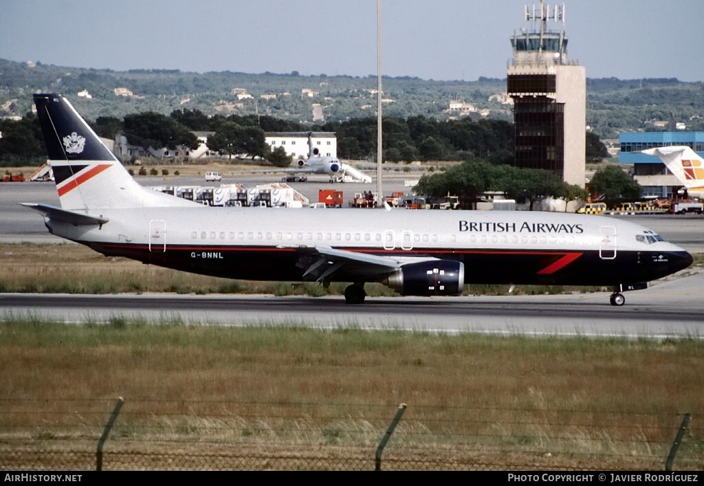 Aircraft Photo of G-BNNL | Boeing 737-4Q8 | British Airways | AirHistory.net #660122