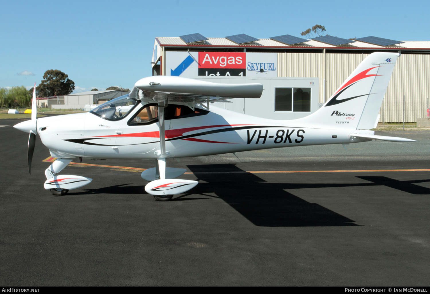 Aircraft Photo of VH-8KS | Tecnam P92 Echo Mk II | AirHistory.net #660134