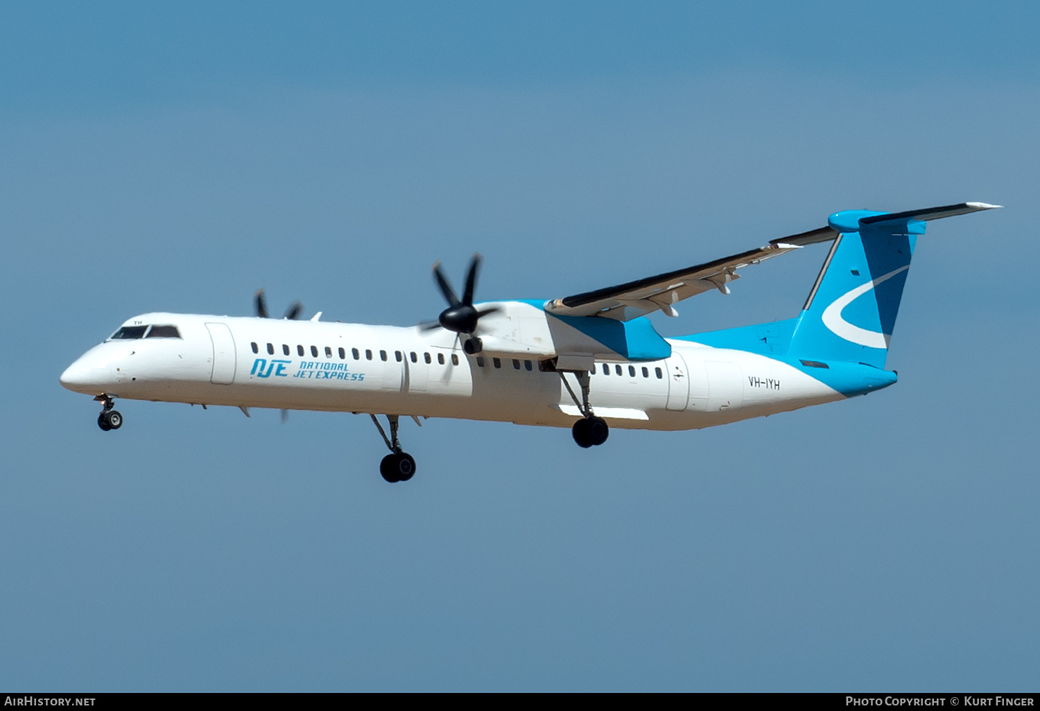 Aircraft Photo of VH-IYH | Bombardier DHC-8-402 Dash 8 | NJE - National Jet Express | AirHistory.net #660149