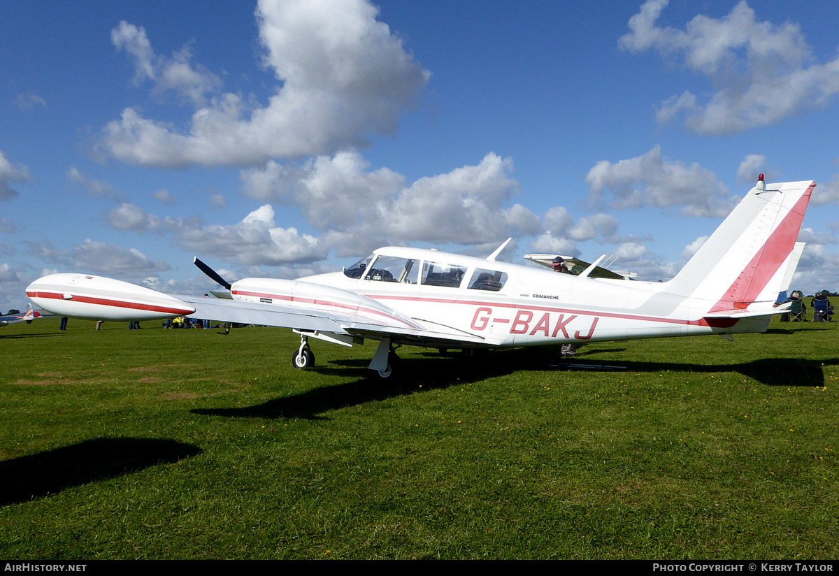 Aircraft Photo of G-BAKJ | Piper PA-30-160 Twin Comanche B | AirHistory.net #660186