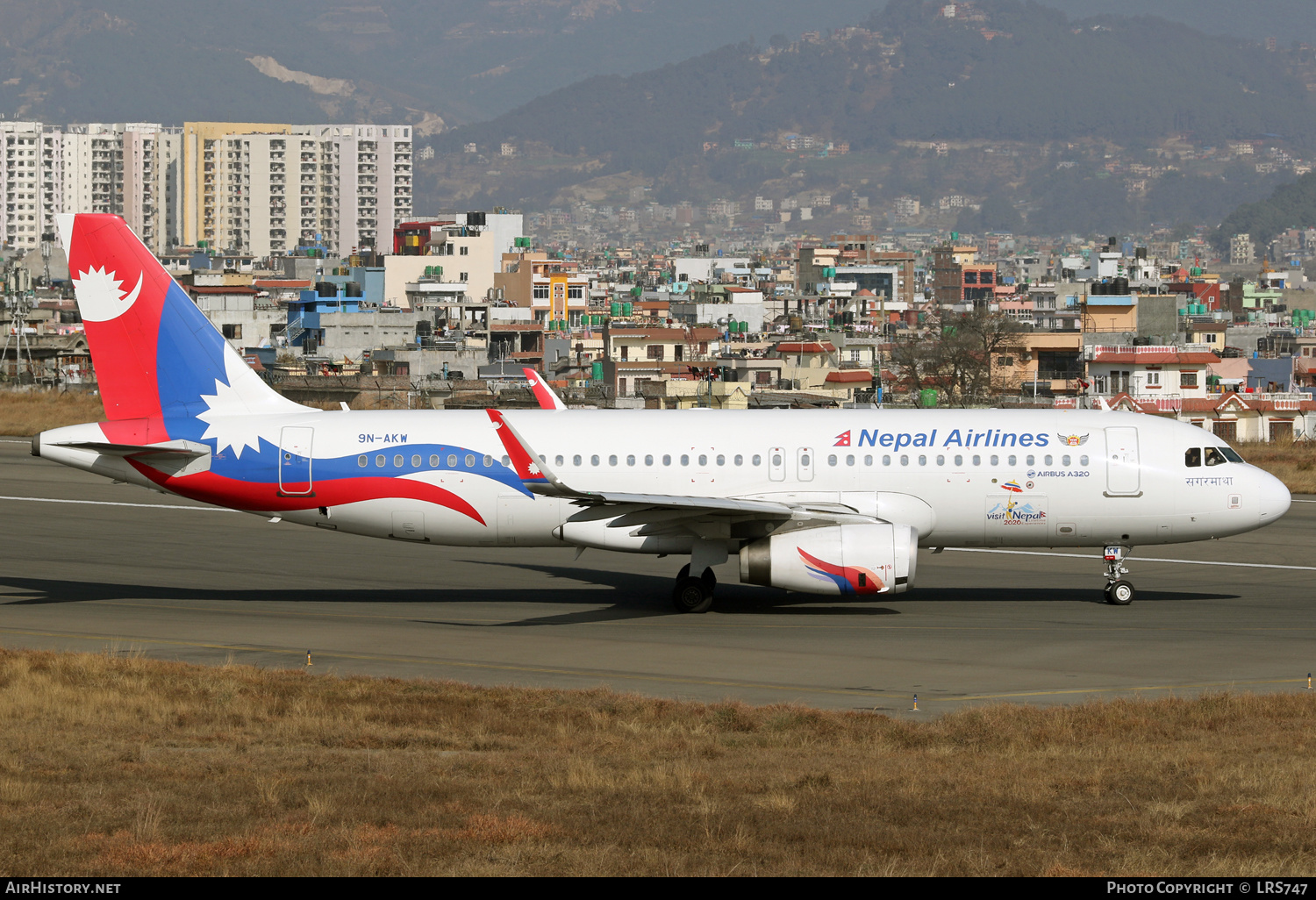 Aircraft Photo of 9N-AKW | Airbus A320-233 | Nepal Airlines | AirHistory.net #660191