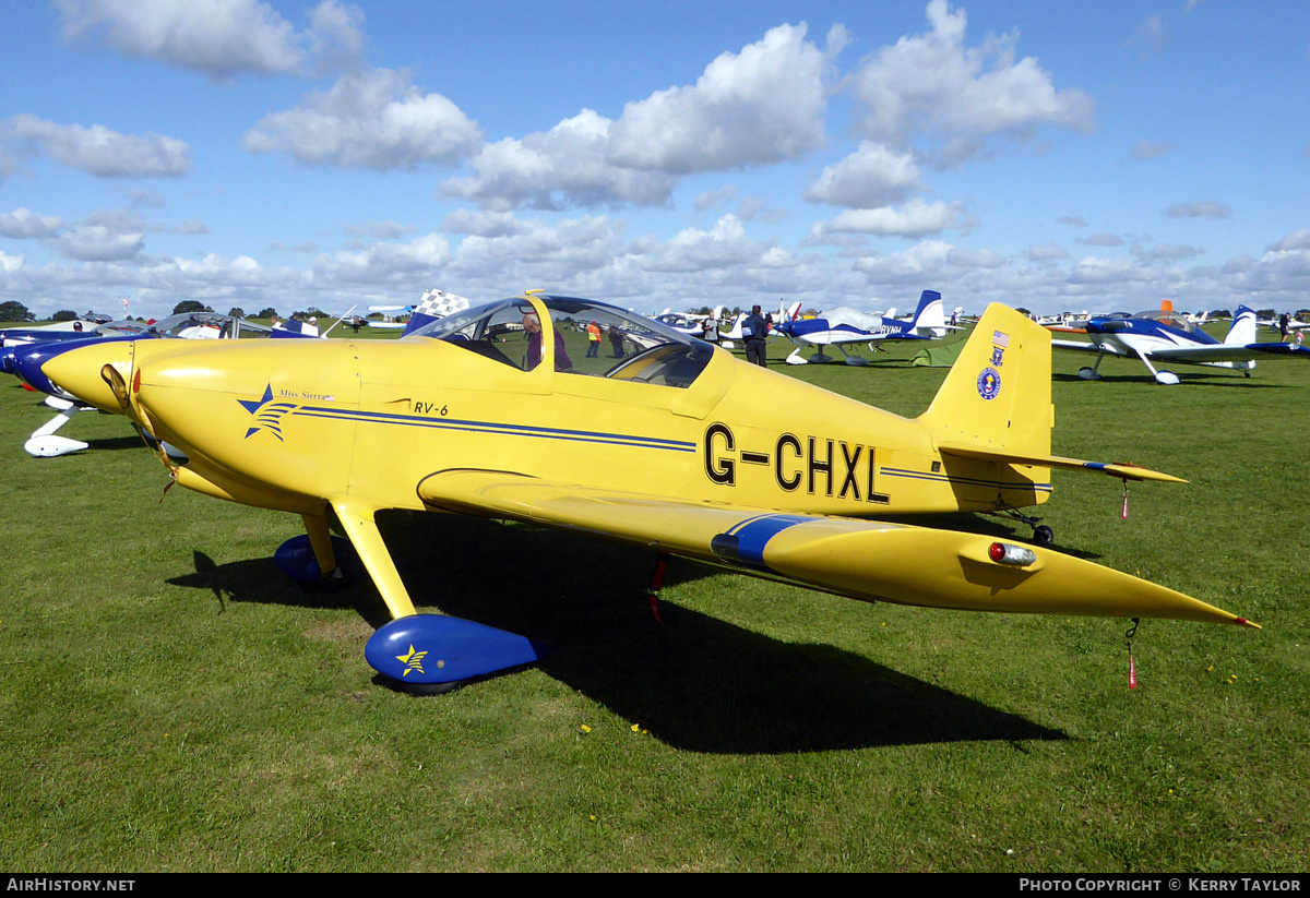 Aircraft Photo of G-CHXL | Van's RV-6 | AirHistory.net #660194