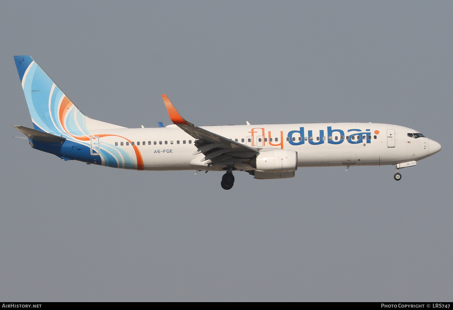 Aircraft Photo of A6-FGE | Boeing 737-8KN | Flydubai | AirHistory.net #660195