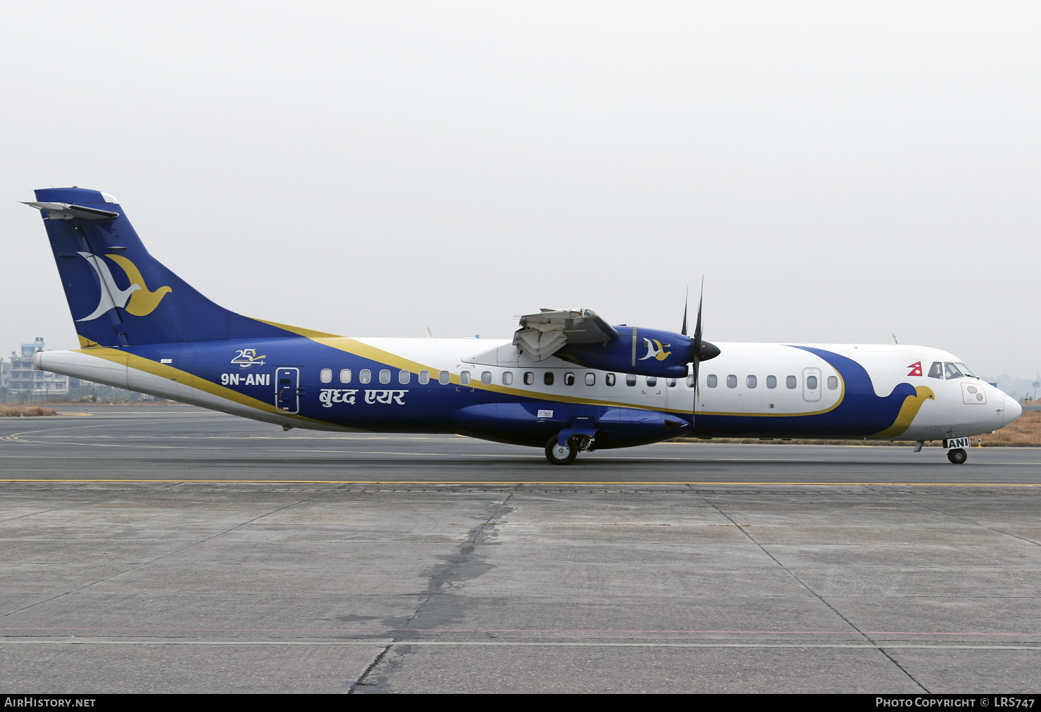 Aircraft Photo of 9N-ANI | ATR ATR-72-500 (ATR-72-212A) | Buddha Air | AirHistory.net #660196