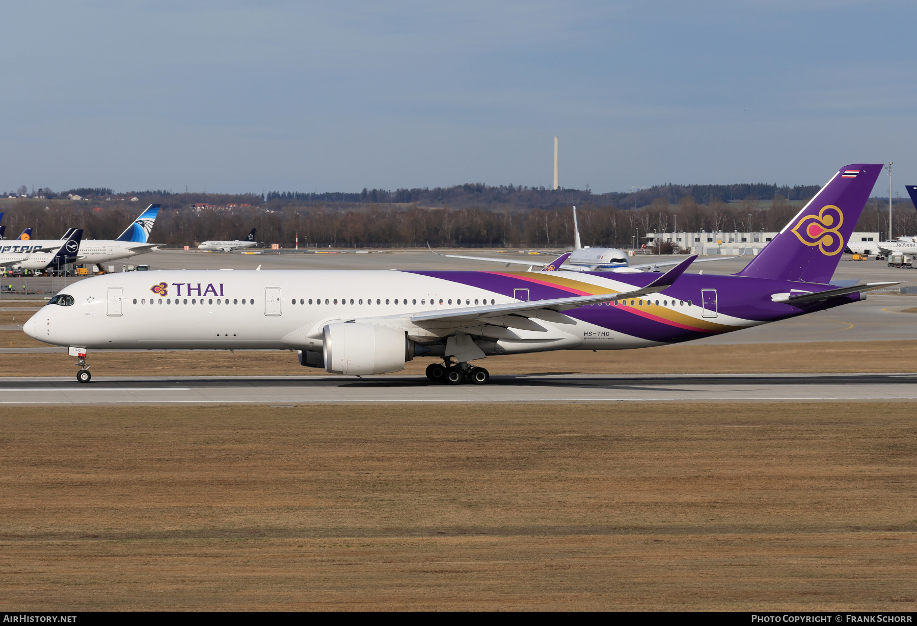 Aircraft Photo of HS-THO | Airbus A350-941 | Thai Airways International | AirHistory.net #660197