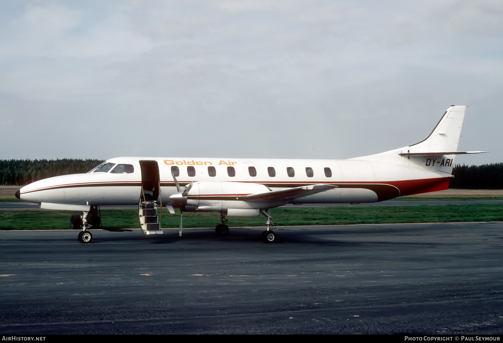 Aircraft Photo of OY-ARI | Swearingen SA-226TC Metro II | Golden Air | AirHistory.net #660200