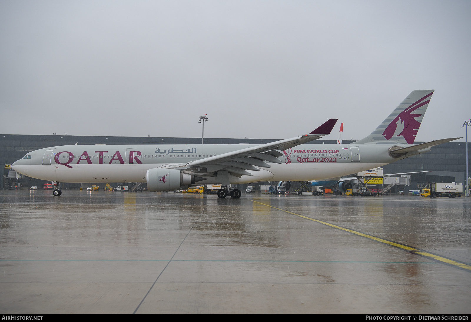 Aircraft Photo of A7-AEO | Airbus A330-302 | Qatar Airways | AirHistory.net #660204