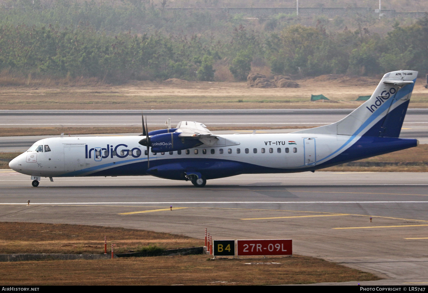 Aircraft Photo of VT-IYU | ATR ATR-72-600 (ATR-72-212A) | IndiGo | AirHistory.net #660207