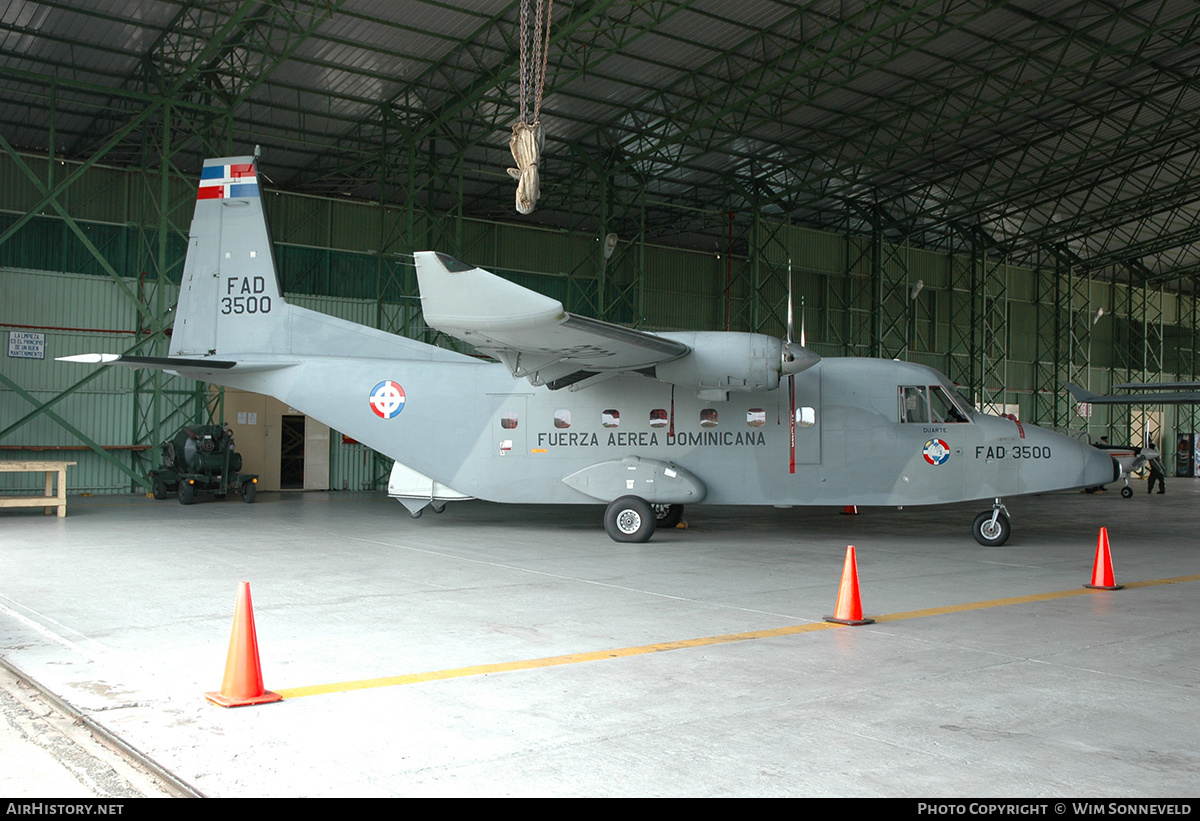 Aircraft Photo of 3500 / FAD-3500 | CASA C-212-400 Aviocar | Dominican Republic - Air Force | AirHistory.net #660218