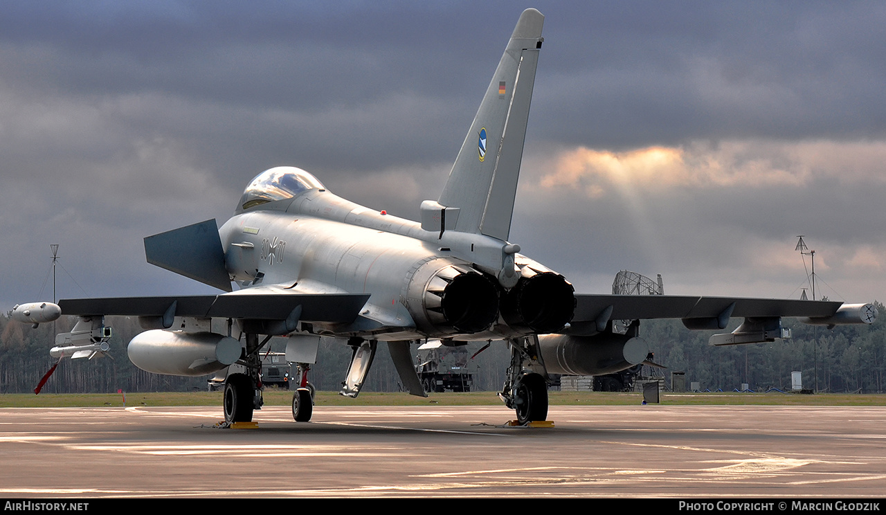 Aircraft Photo of 3070 | Eurofighter EF-2000 Typhoon S | Germany - Air Force | AirHistory.net #660222