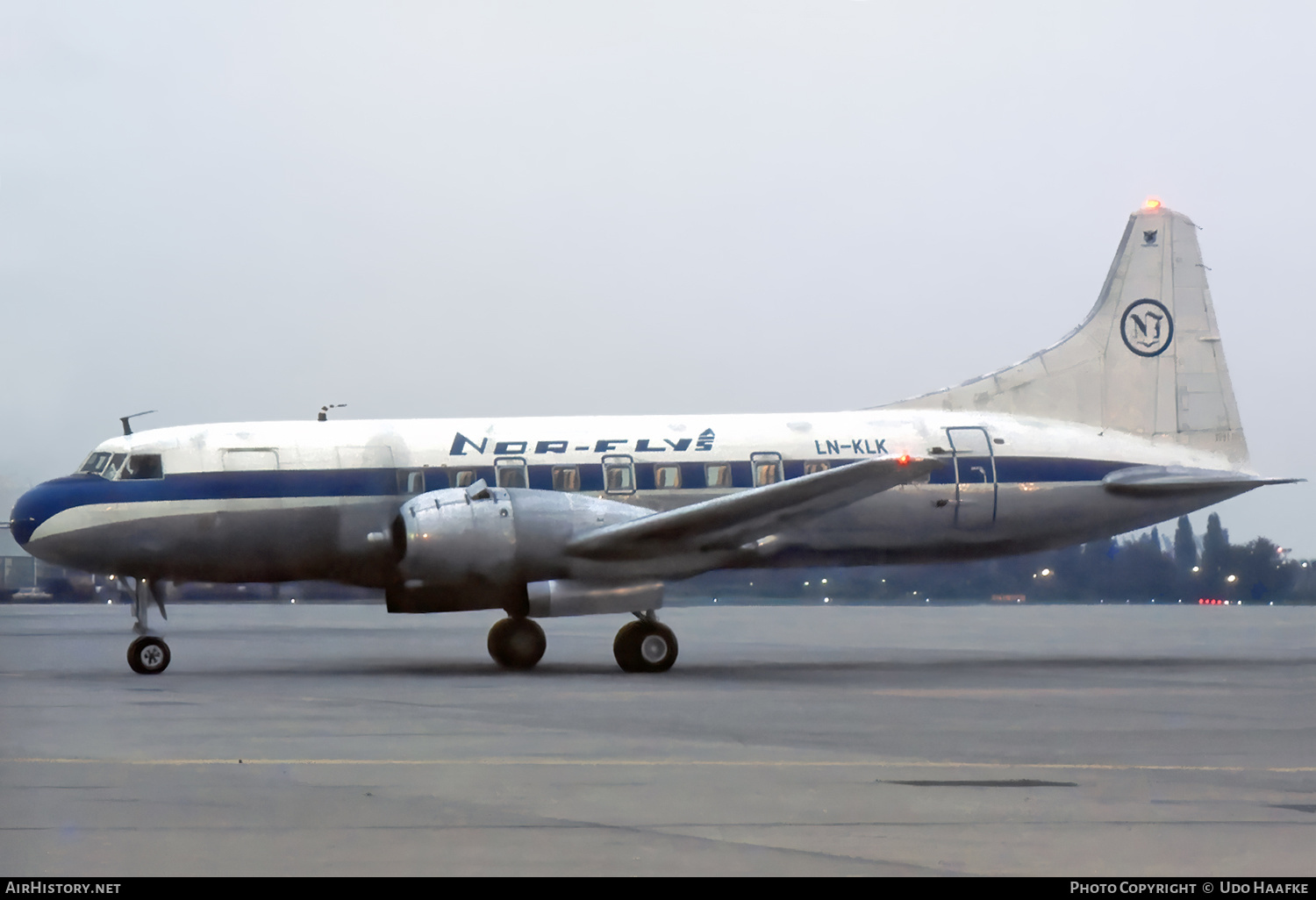 Aircraft Photo of LN-KLK | Convair 440-61 Metropolitan | Nor-Fly | AirHistory.net #660236