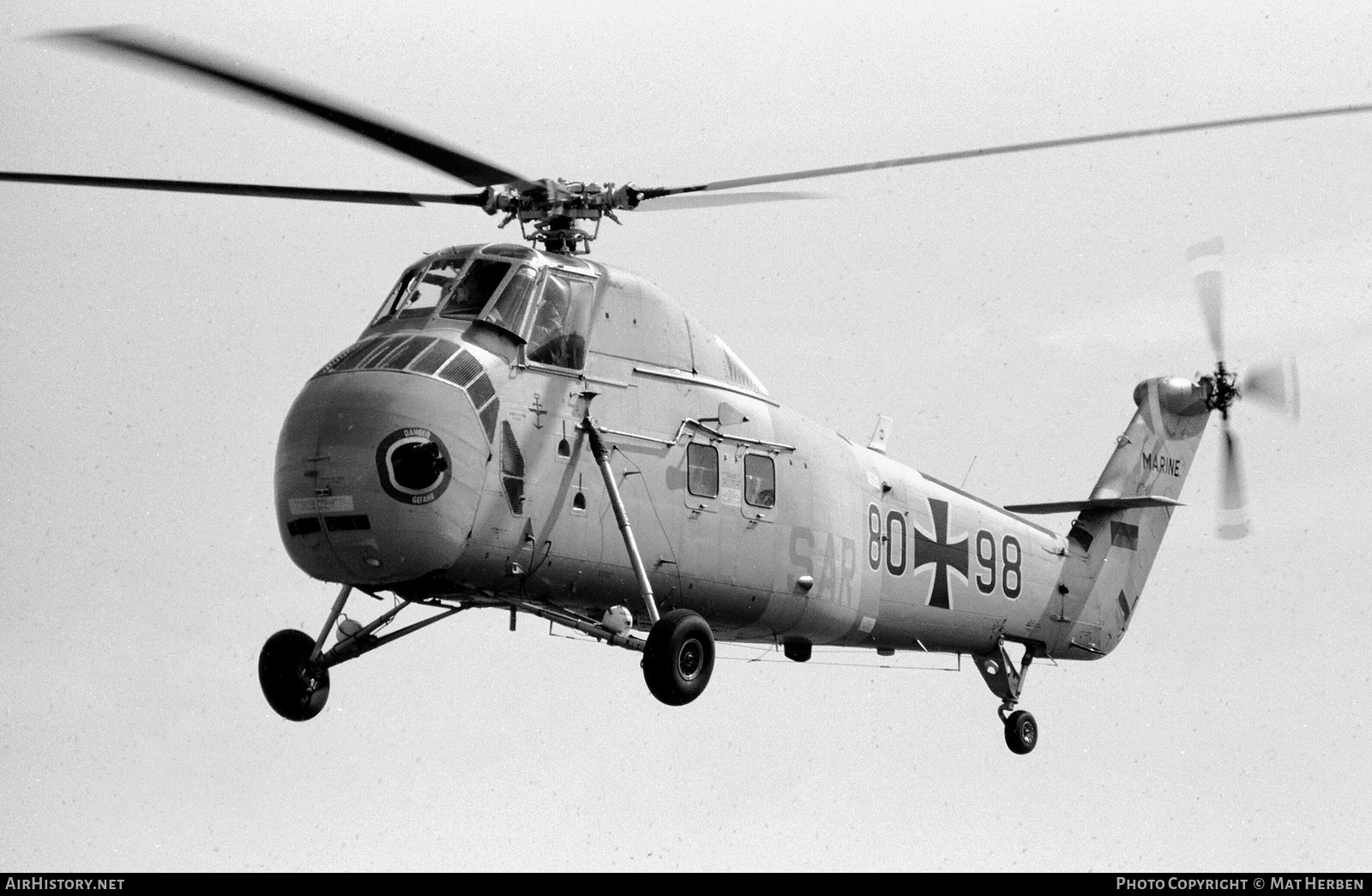 Aircraft Photo of 8098 | Sikorsky HH-34J Seabat | Germany - Navy | AirHistory.net #660238