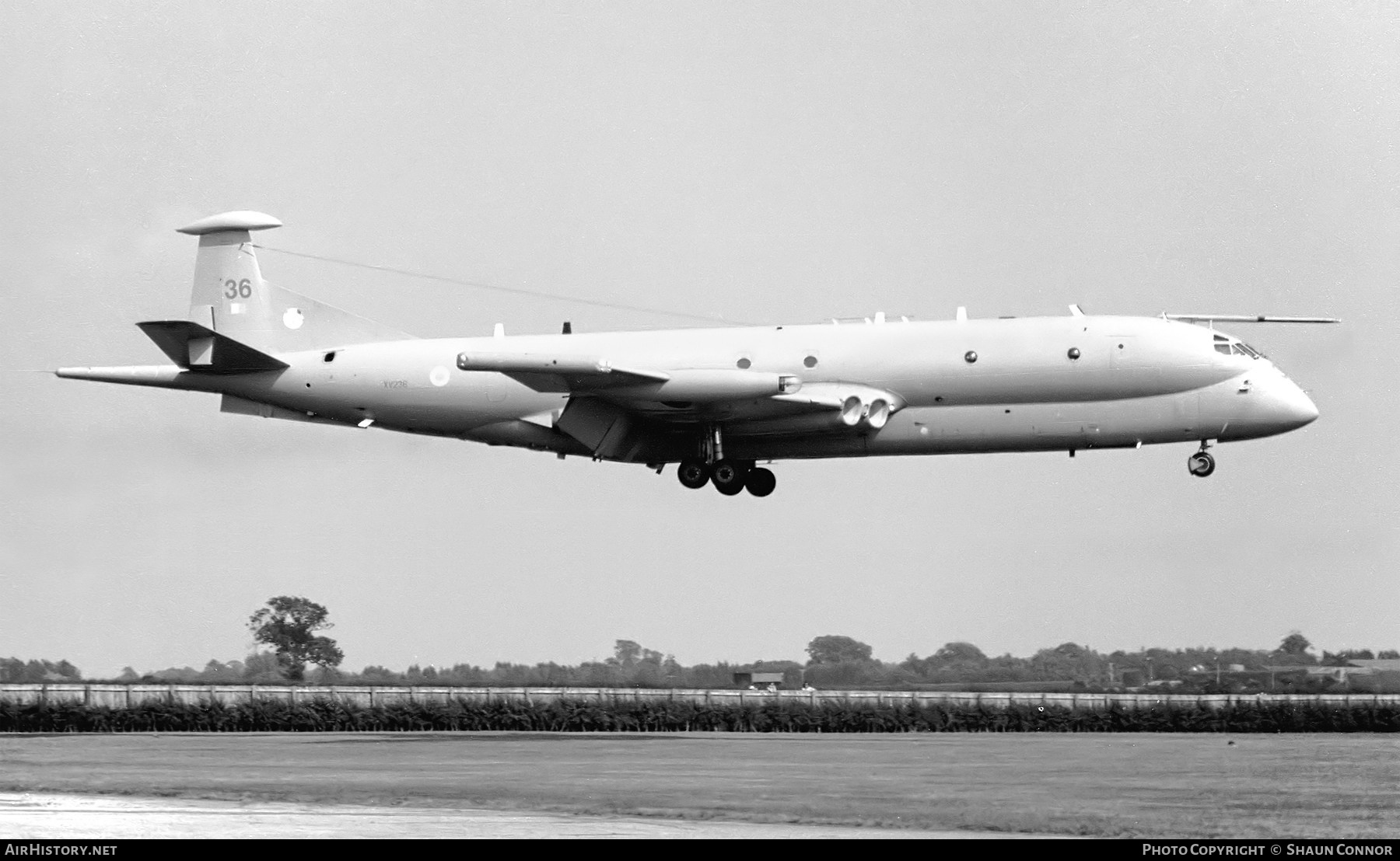 Aircraft Photo of XV236 | Hawker Siddeley Nimrod MR2 | UK - Air Force | AirHistory.net #660250