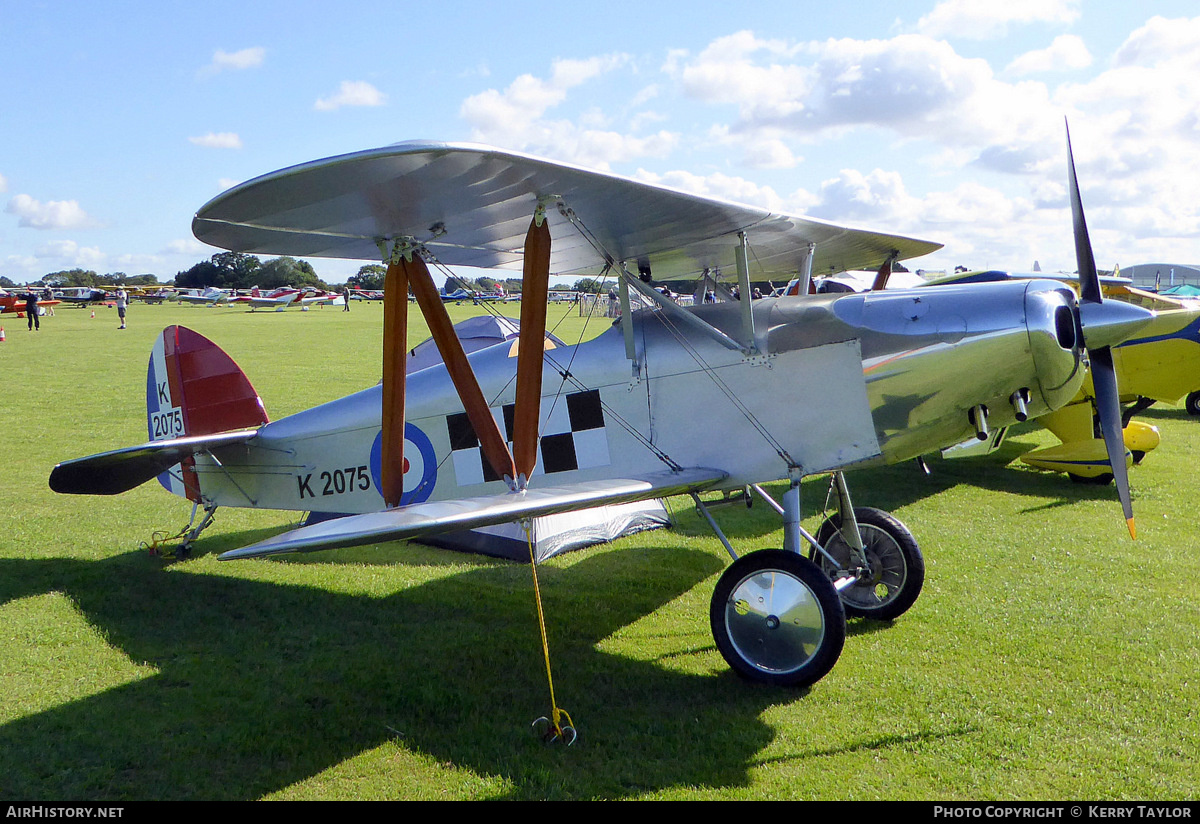 Aircraft Photo of G-BEER / K2075 | Isaacs Fury II | UK - Air Force | AirHistory.net #660271